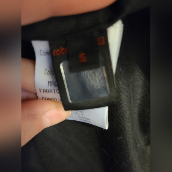 Roberto Cavalli herringbone coat/ jacket, size Men's Small - Picture 5 of 6